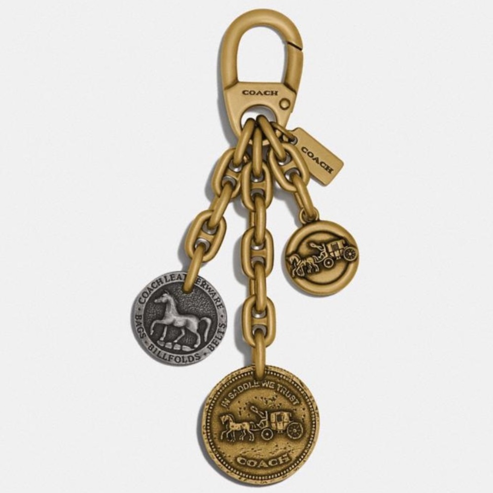 NWT Coach Coin Bag Charm